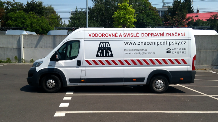 Dopravní značení Marcel Podlipský - vuz
